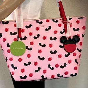 Kate spate Disney war hat pink large tote